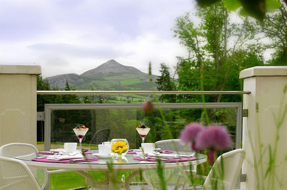 Powerscourt Hotel, Autograph Collection Enniskerry Bagian luar foto View of the Wicklow Mountains from the hotel