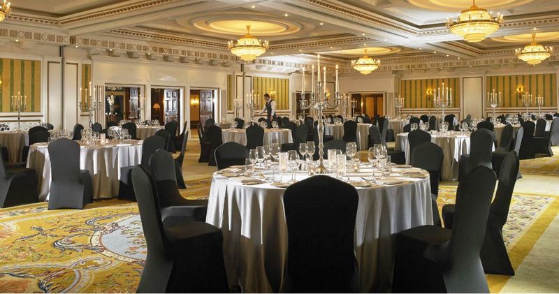 Powerscourt Hotel, Autograph Collection Enniskerry Bagian luar foto The ballroom at the Taj Mahal Palace